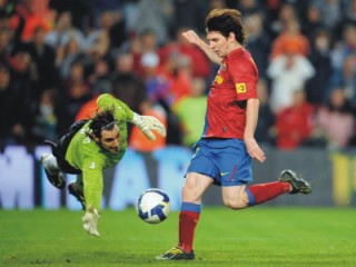 Copa del Rey: Barcelona avanza por un gol de Messi