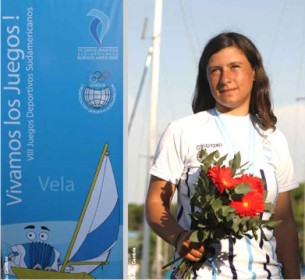 Yachting del mejor: la rosarina Carranza en la Semana de Buenos Aires