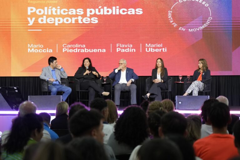 Deportistas nacionales consagrados destacaron la realización del Primer Congreso “Santa Fe en Movimiento”